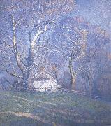 NC Wyeth Buttonwood Farm oil painting artist